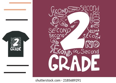 Second Grade T Shirt Design