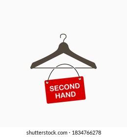 Second hand shop label or price tag Stock Vector by ©roxanabalint 99509604