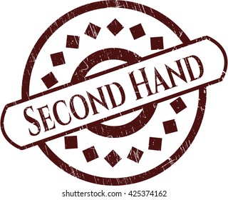 Second Hand rubber grunge seal