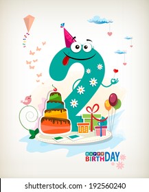 Second Happy Birthday card.