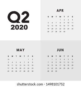 Second quarter of calendar 2020
