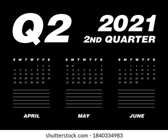 Second quarter of calendar 2021
