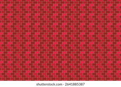 Second version of seamless brick wallart pattern design for rustic home decor, wallpapers, backgrounds, construction visuals and more