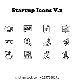 Second volume of Startup icons