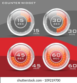 Seconds and Minutes counter