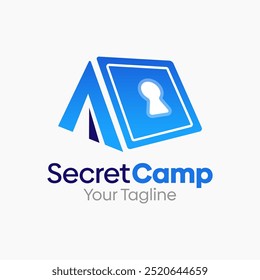 Secret Camp Logo Design Template. Good for Business, Agency, Community and Organization