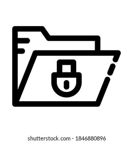 secret document icon or logo isolated sign symbol vector illustration - Collection of high quality black style vector icons
