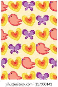 secret garden wallpaper series (birds and nature)