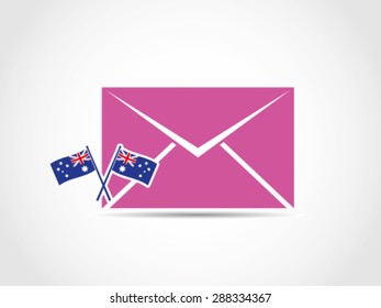 Secret Mail Post Australia Emblem Icon