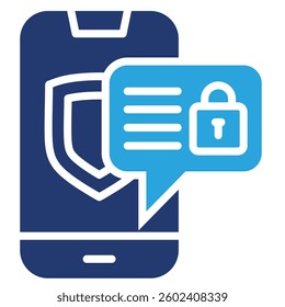 Secret Message Icon Element For Design