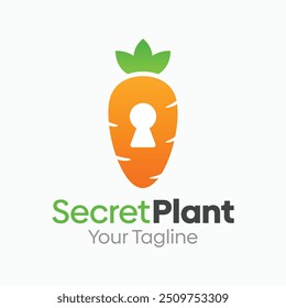 Secret Plant Logo Design Template. Good for Business, Agency, Community and Organization