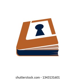 Secret Recipe Open Locked Book Icon Symbol