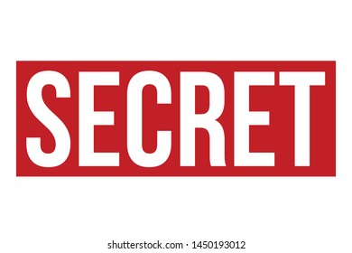 Secret Rubber Stamp. Secret Stamp Seal – Vector