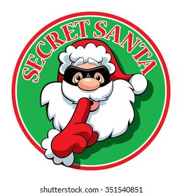 3,188 Cartoon Secret Santa Claus Images, Stock Photos & Vectors ...