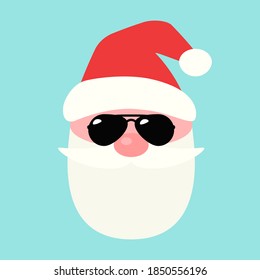 Secret Santa Icon. Clipart Image Isolated On White Background.