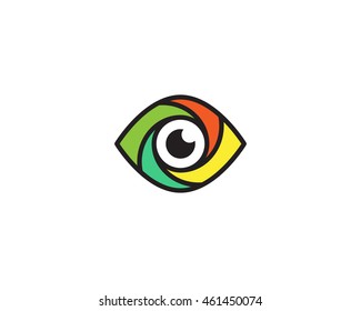 Secret Society, creative mind, design studio, visualization technology, vector logo in a modern style.