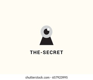 The secret vector logo