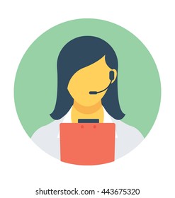 Secretary Vector Icon