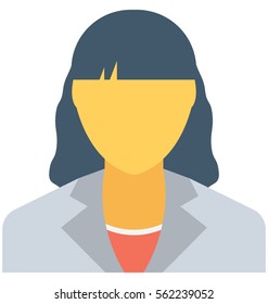 Secretary Vector Icon