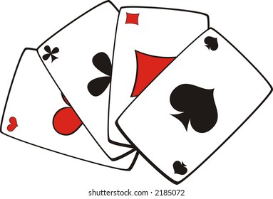 Secrets of tricks and focuses at use of playing cards