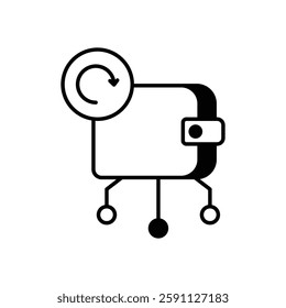 Secure backup for digital wallet recovery.