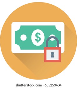 Secure Banking Vector Icon