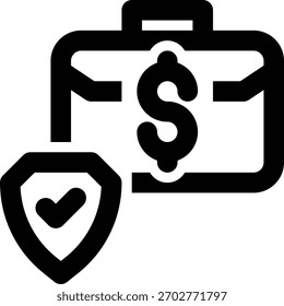 Negocio seguro, ciberseguridad, icono de esquema de seguridad cibernética