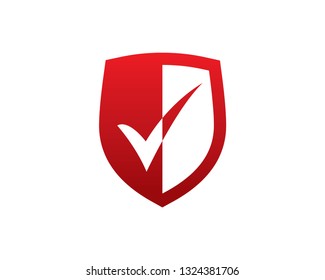 Secure Check Logo Template, Icon, Symbol - Vector