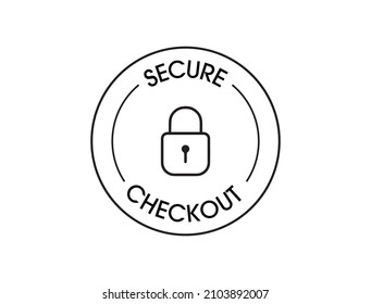 1,080 Safe checkout icons Images, Stock Photos & Vectors | Shutterstock