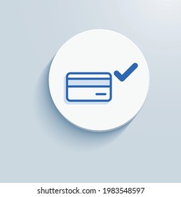 secure checkout system icon vector design