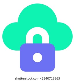 Secure Connection Icon illustration, for uiux web, app, infographic, etc