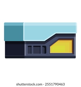 Secure container safeguarding valuable resources in a space mining operation, ensuring safe storage and transport of extracted materials