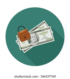 
Secure Currency Colored Vector Illustration
