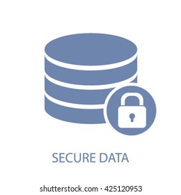 Secure Data Icon
