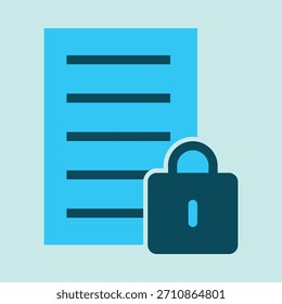 Secure Data smart trendy bunt Vektor schönes Design nützlich Illustration bunter Hintergrund.eps