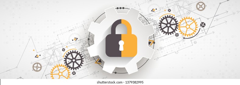 Secure digital space. Virtual confidential, programming protection.