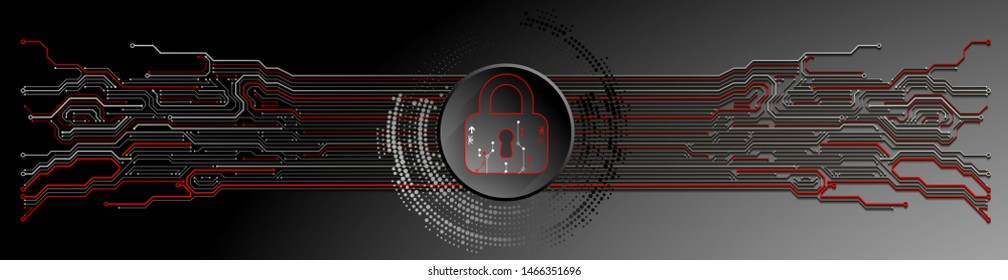 Secure digital space. Virtual confidential, programming protection.