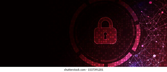 Secure digital space. Virtual confidential, programming protection.