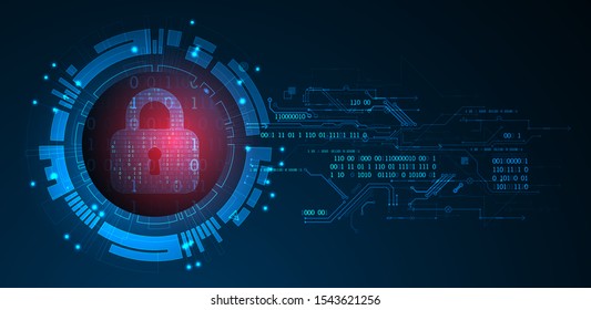 Secure digital space. Virtual confidential, programming protection.