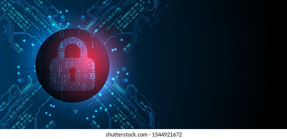 Secure digital space. Virtual confidential, programming protection.