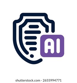 secure duotone icon. Sleek and modern vector icon for websites, mobile apps, marketing materials, and corporate design. Fully scalable and ready to use.