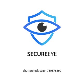 Secure Eye logo template design