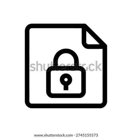 Secure file, data protection, private document, confidential information