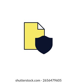 secure file in fill icon