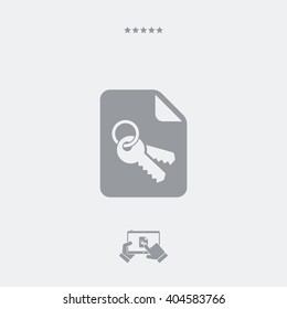 Secure file single icon