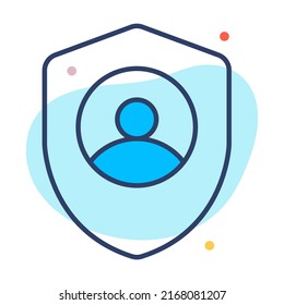 secure Finance Related Vector Line Icon. Editable Stroke Pixel Perfect.