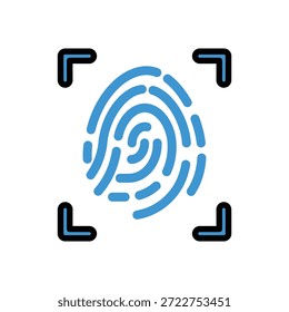 Escaneo seguro de huellas dactilares para identidad biométrica y sistema de control de acceso