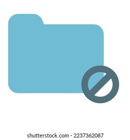 Secure Folder Icon Solid Color