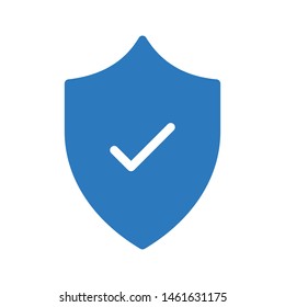 secure glyph colour vector icon