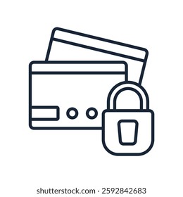 secure icon collection .design style with background